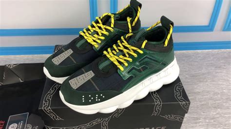 versace chain reaction replica|authentic versace chain reaction sneakers.